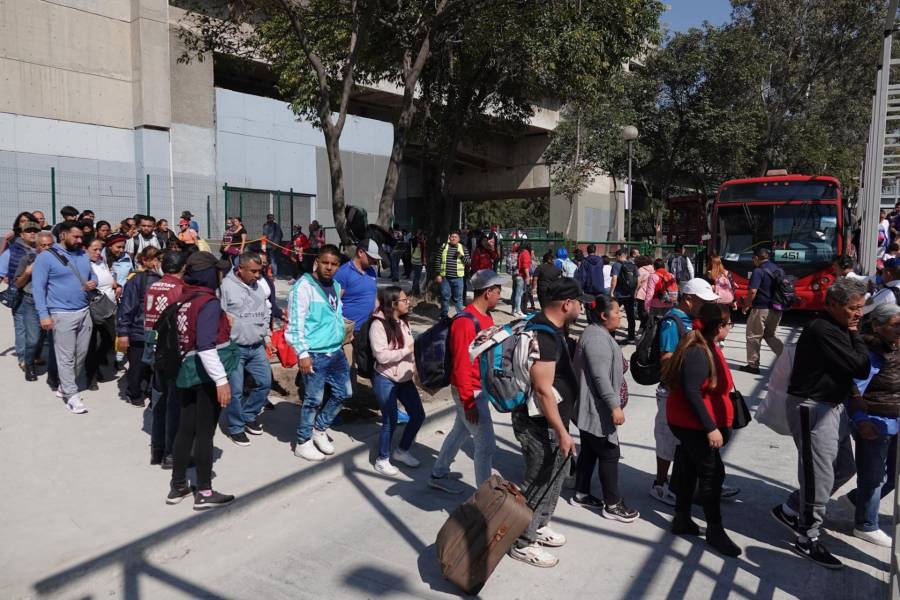 Metro CDMX mantiene servicio provisional en la Línea 9 