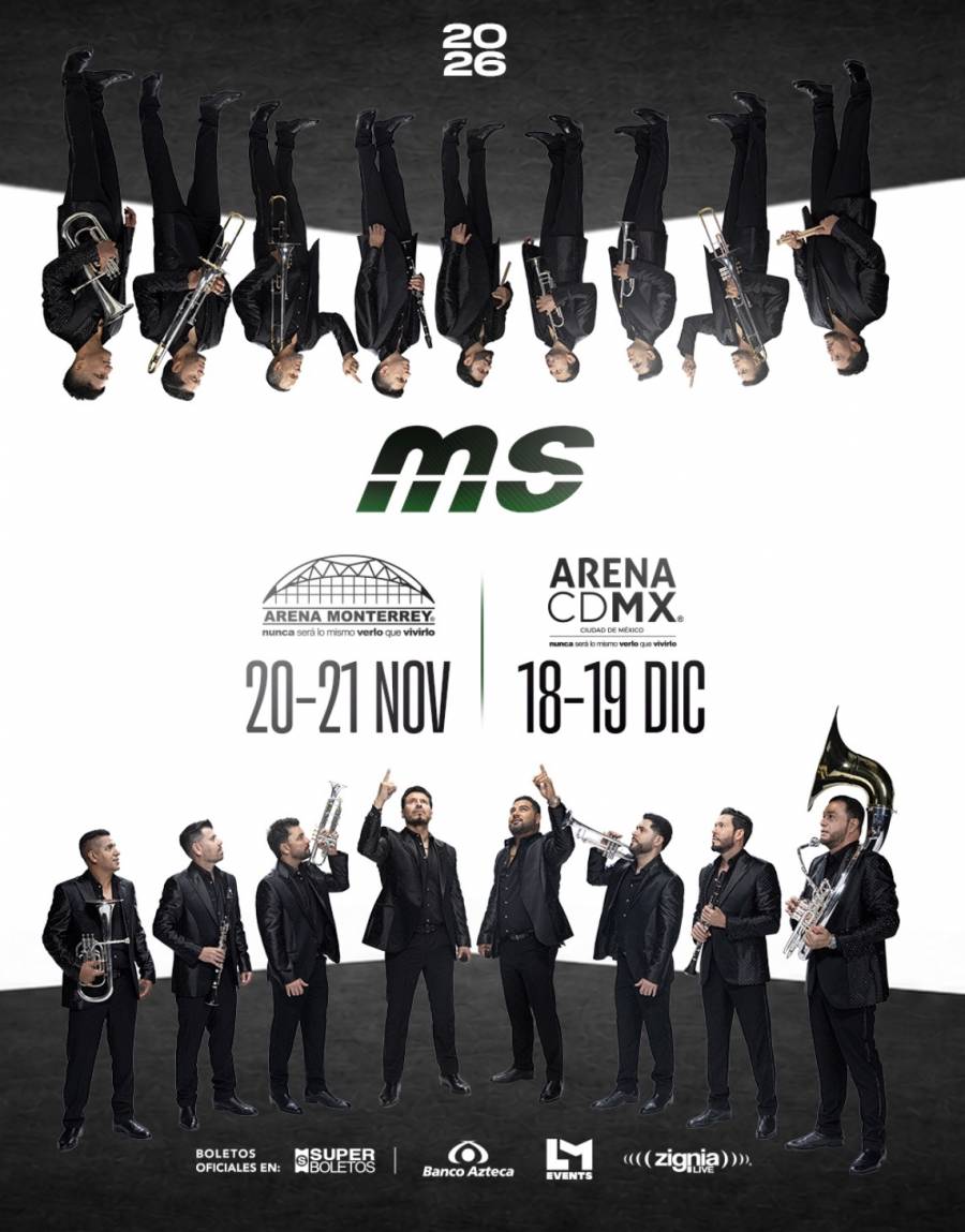 El reencuentro se hace más grande: BANDA MS suma una segunda noche en la Arena CDMX este 19 de diciembre