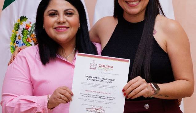 Indira Vizca&iacute;no designa a Maritza Cort&eacute;s como directora del DIF Estatal Colima