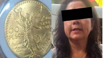 Detienen a mujer en la Condesa por presunto fraude en venta de centenario falso de 80 mil pesos