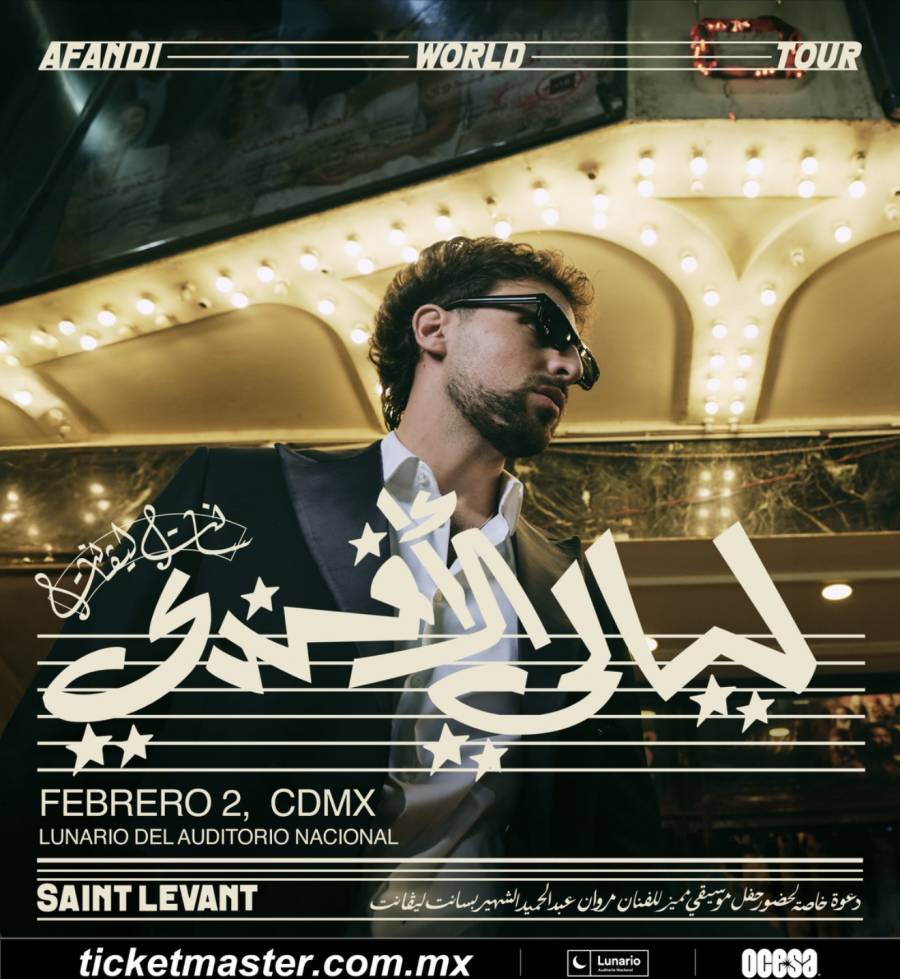 SAINT LEVANT ANUNCIA EL AFANDI WORLD TOUR