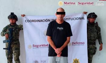 Detienen en M&eacute;rida a ciudadano estadounidense buscado por fraude e identidad falsa en Florida