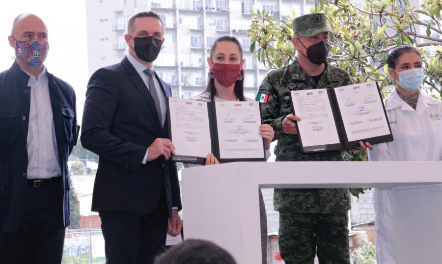 GobCDMX y Cuajimalpa, celebran construcción de hospital