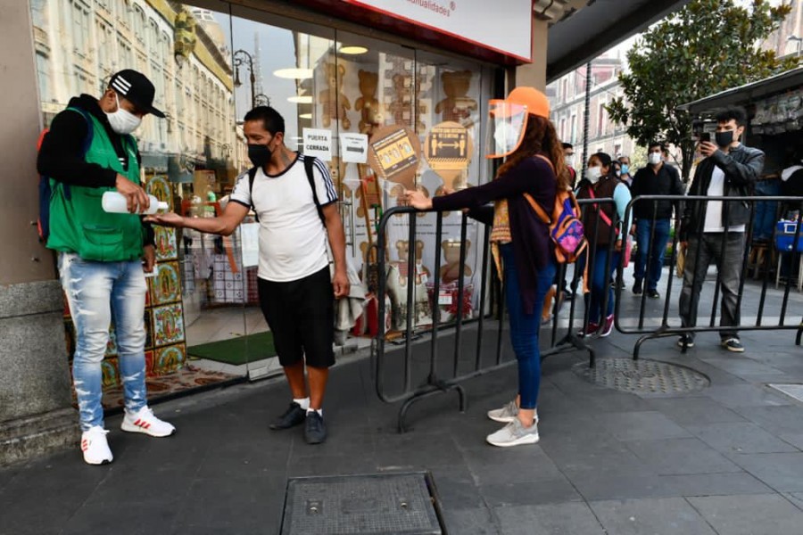 Gobierno de la CDMX fortalece filtros sanitarios en el Centro Histórico