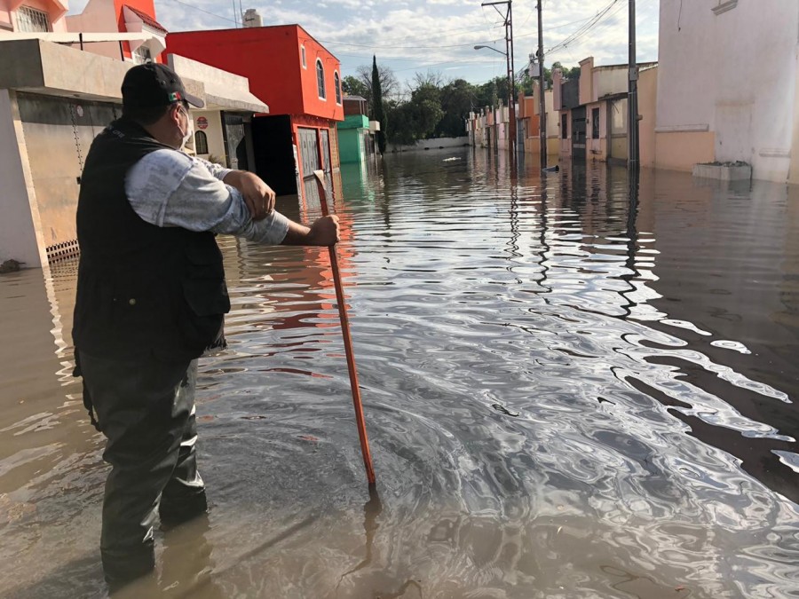 Protocolos de seguridad ante contingencia por lluvias en Soledad