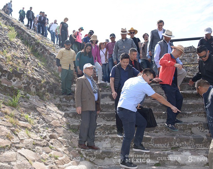 Primer Ministro de Singapur visita Teotihuacan