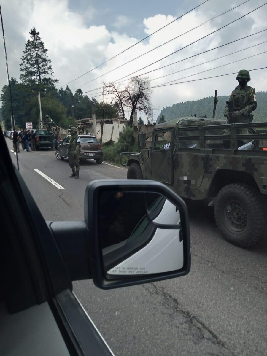 Profepa y Guardia Nacional en alcaldía Cuajimalpa