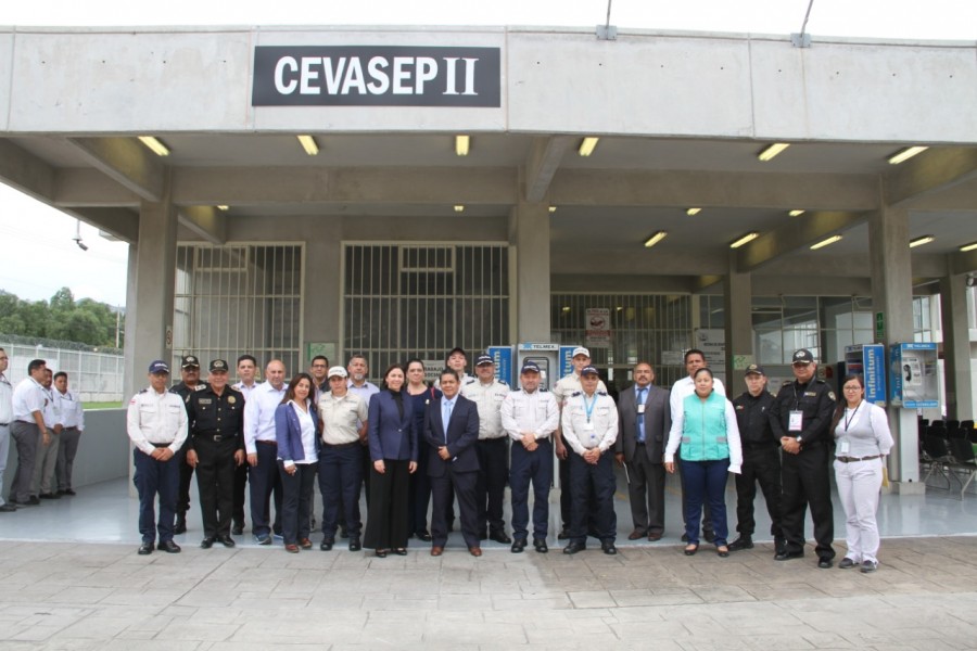 Comitiva de Costa Rica visita centros penitenciarios en CDMX