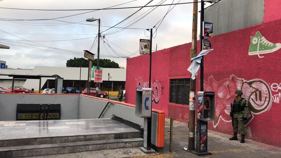 Guardia Nacional llega al Metro