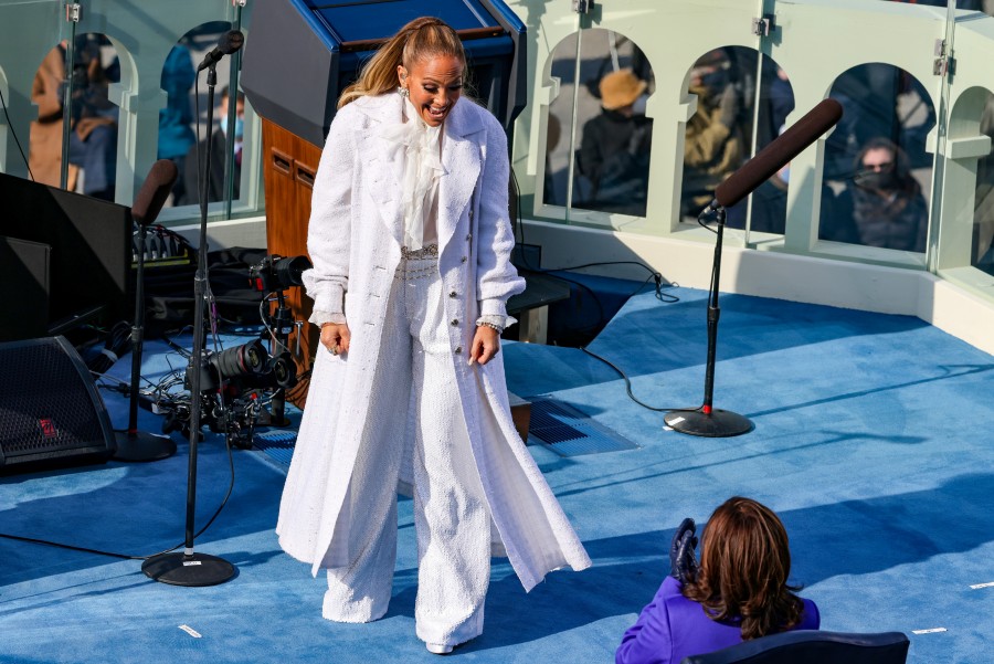 El mensaje en español de Jennifer Lopez durante la investidura de Joe Biden