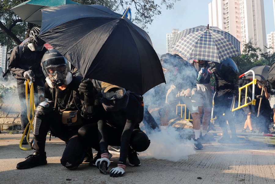 Protestas en Hong Kong