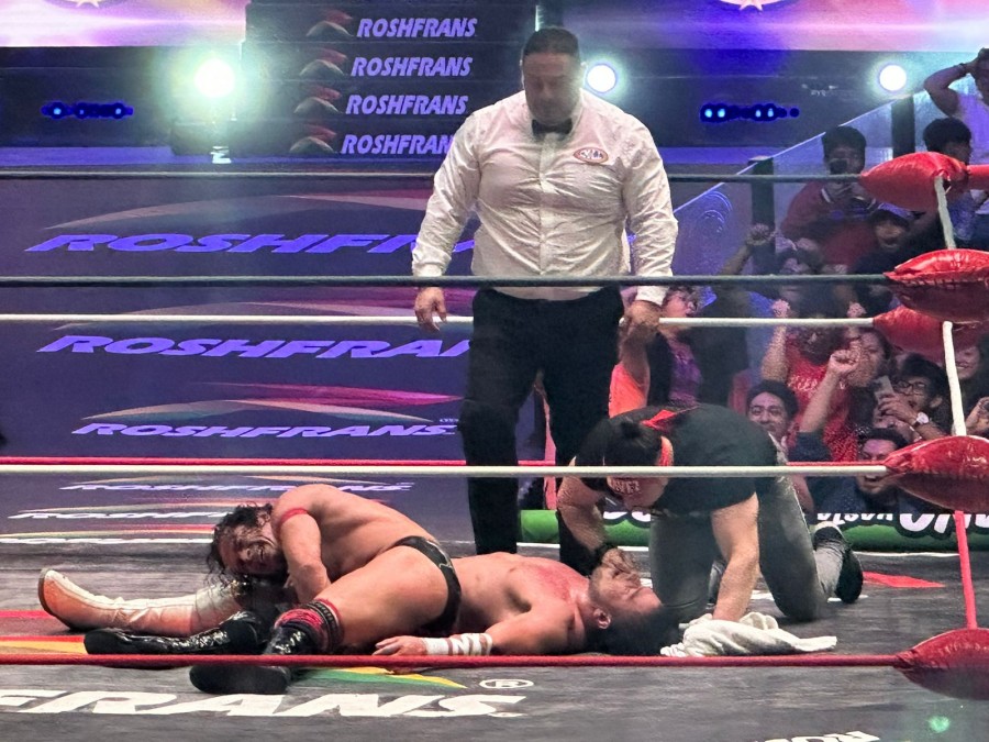 Ángel de Oro vs Volador Jr