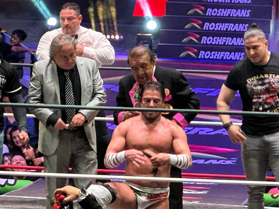 Ángel de Oro vs Volador Jr