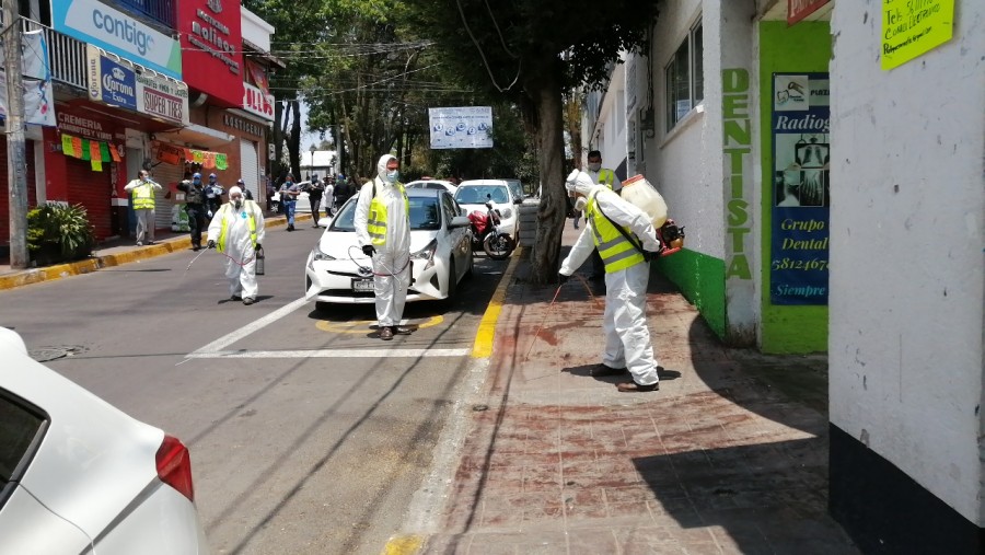 Sanitización de Comercios en Cuajimalpa