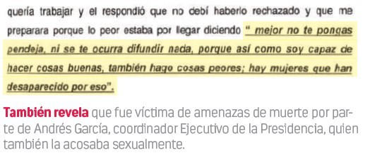 Claudia Rivera defendió a García Viveros y me pidió perdonarlo: Magda N