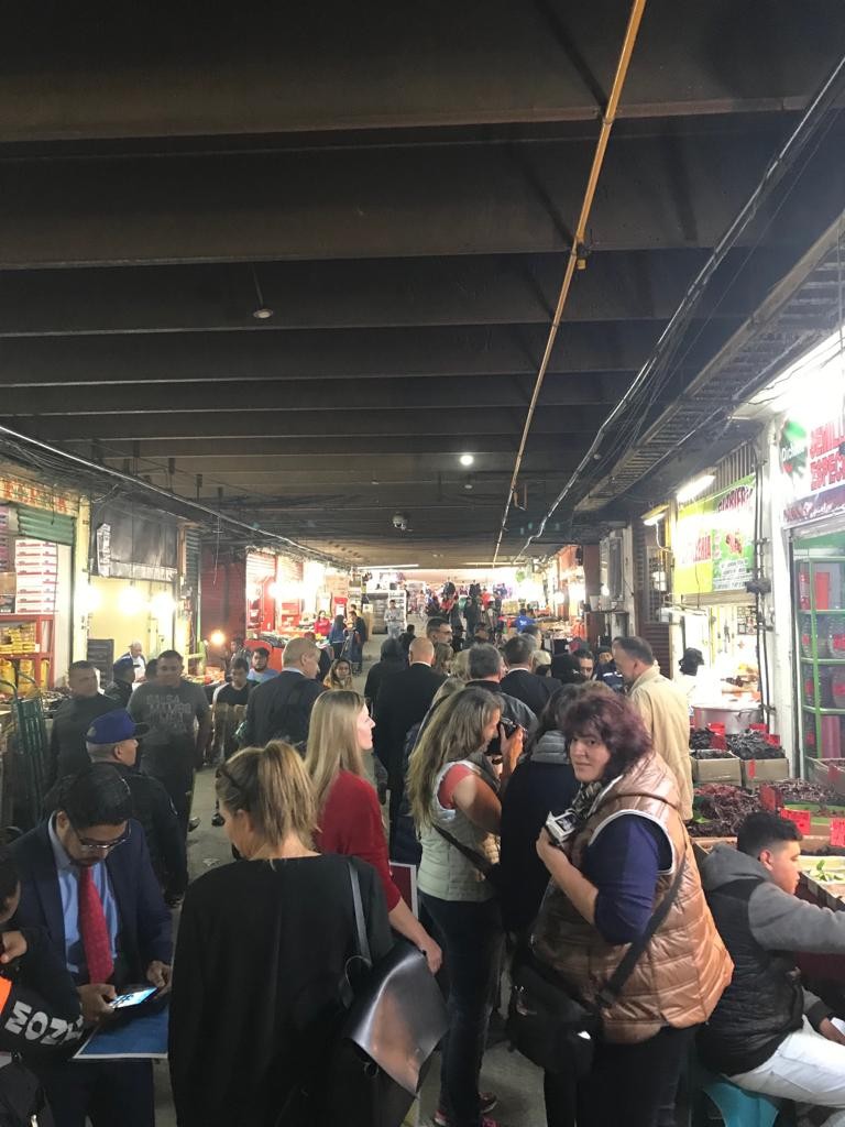 Delegación alemana, visita proyectos de modernización de Central de Abasto (Galería)