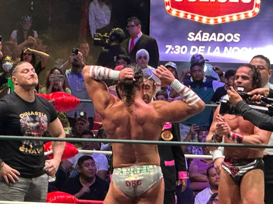 Ángel de Oro vs Volador Jr