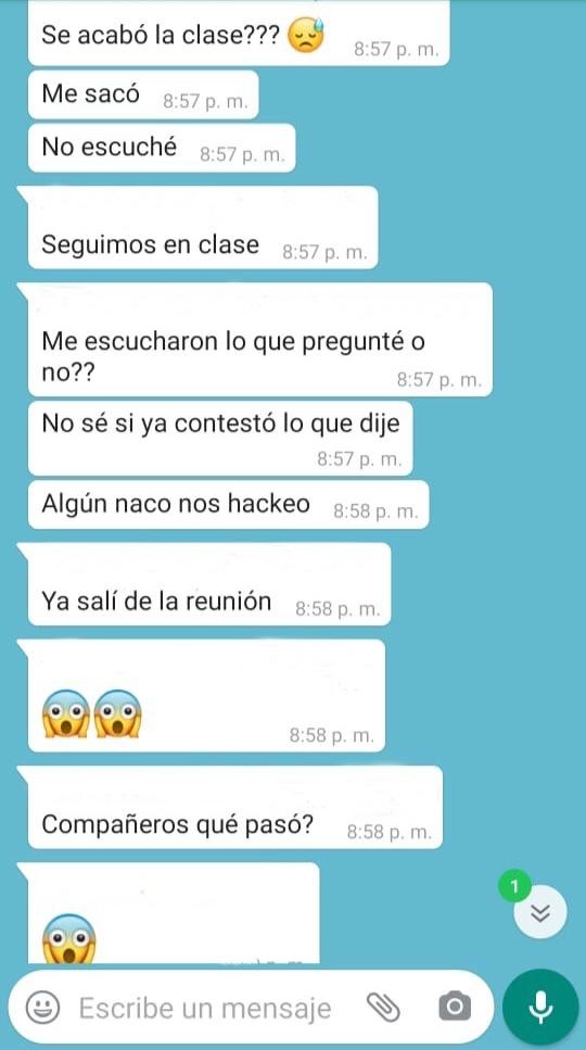 Galeria: Alumnos de la UNAM denuncian hackeo de clases virtuales en Zoom