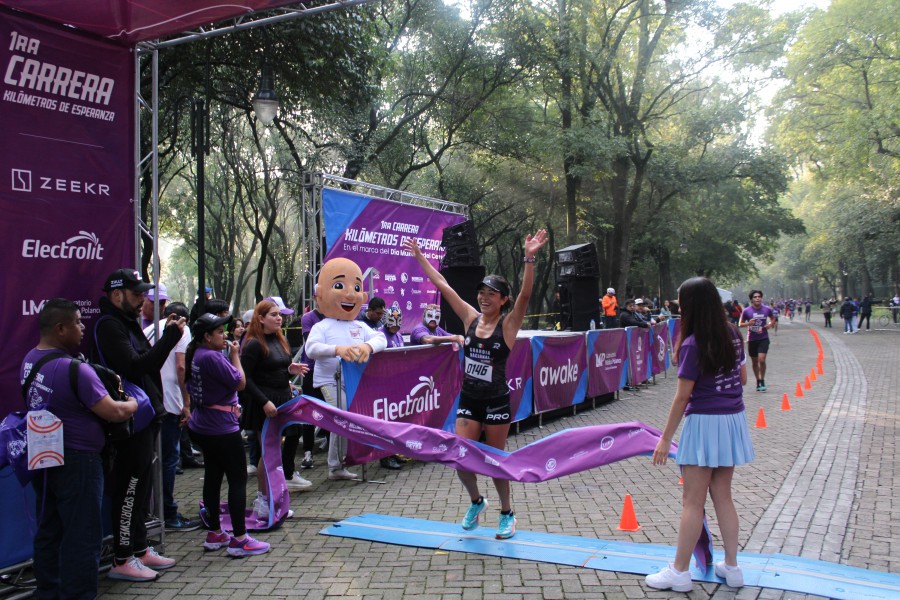 ?Kilómetros de Esperanza? se corre con éxito en Chapultepec y recauda fondos para cirugías de tumores cerebrales