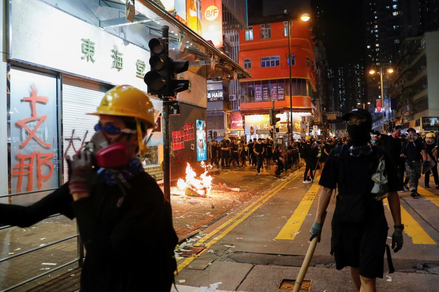 Protestas en Hong Kong