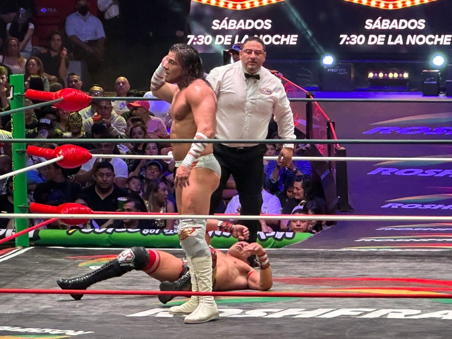 Ángel de Oro vs Volador Jr