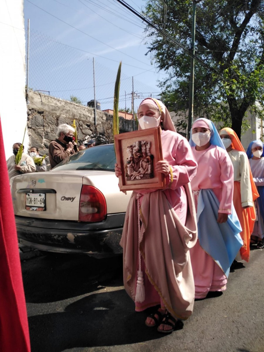 Inician festividades de Semana Santa en Cuajimalpa