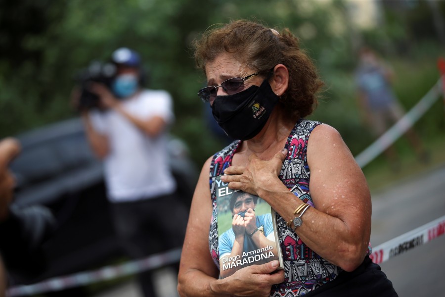 Argentina llora la muerte de Maradona