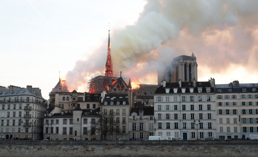 Incendio Catedral de Notre Dame