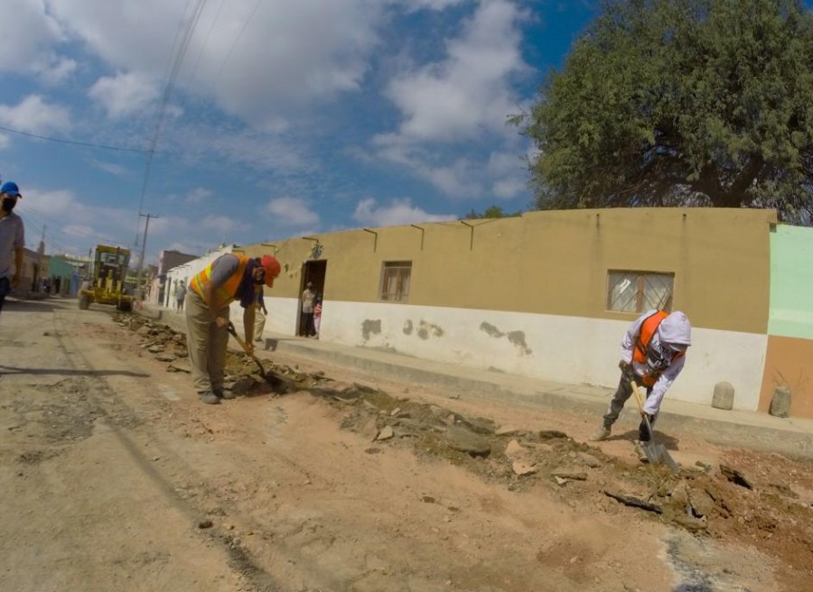 Ayuntamiento Soledad inicia pavimentación Av. México