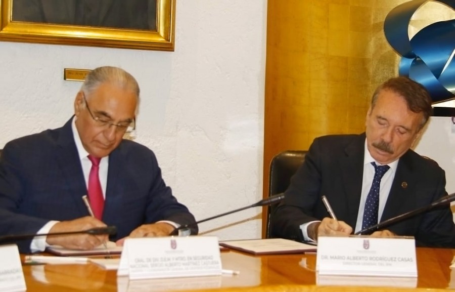 Firma IPN convenio para la prevención del delito