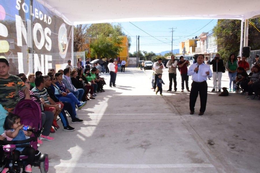 Autoridades de Soledad entregan unidad deportiva rehabilitada