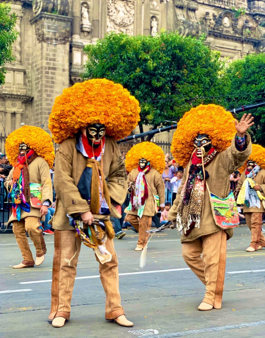 Se lleva a cabo el Desfile Internacional del Día de Muertos en la CDMX