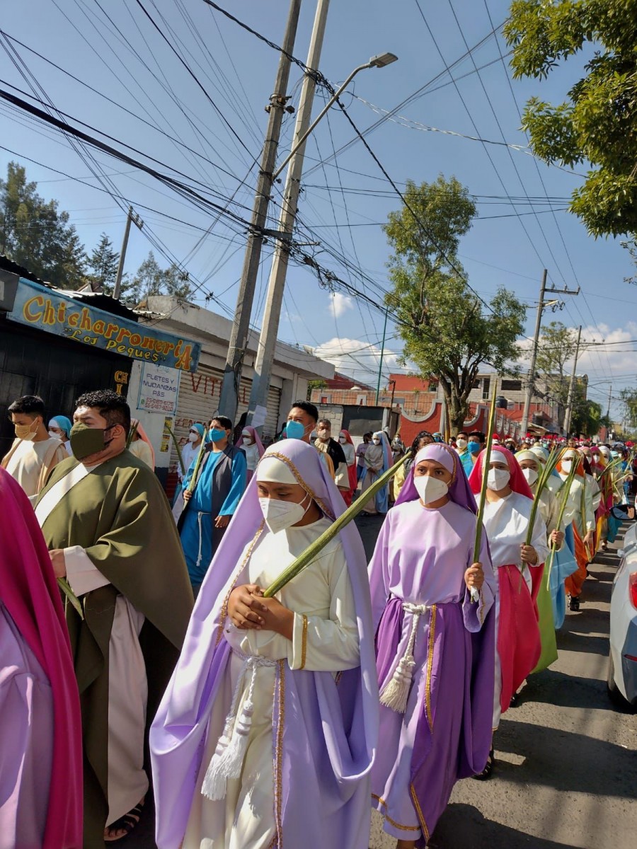 Inician festividades de Semana Santa en Cuajimalpa