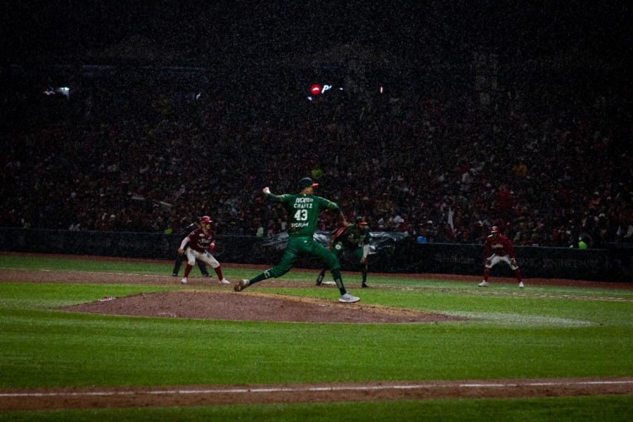 Fuerte lluvia impide la culminación del sexto juego entre los Diablos y Leones