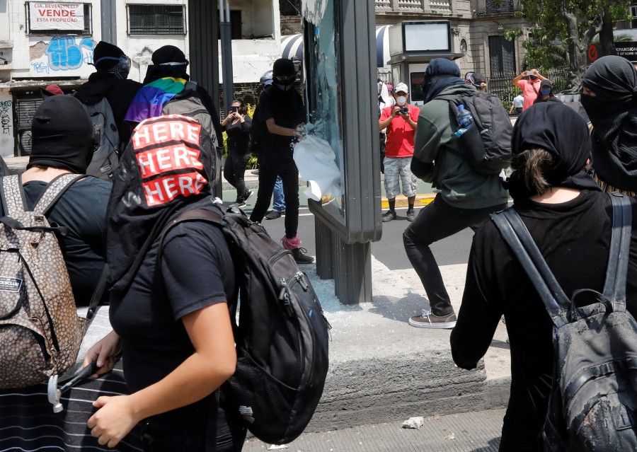 Protestas por Giovanni López y Melanie generan vandalismo