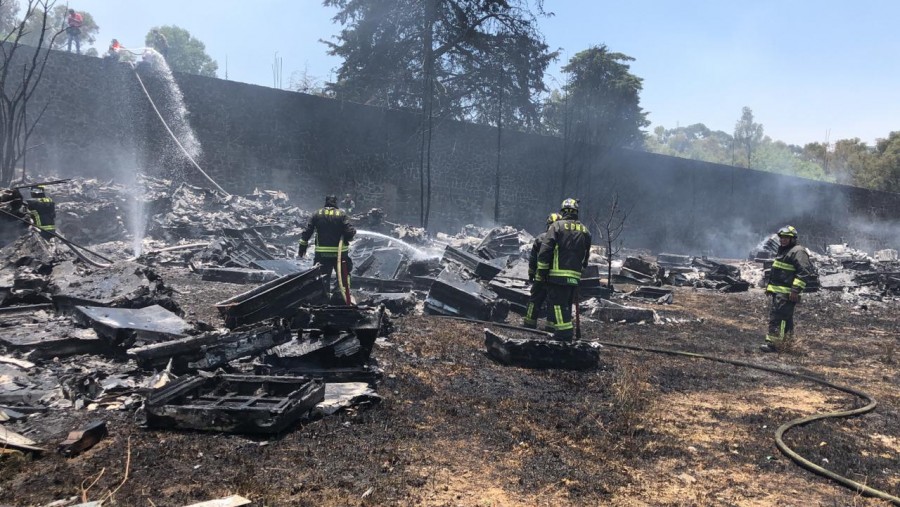 Tras incendio en predio, Cuajimalpa investigará si hubo daño ambiental