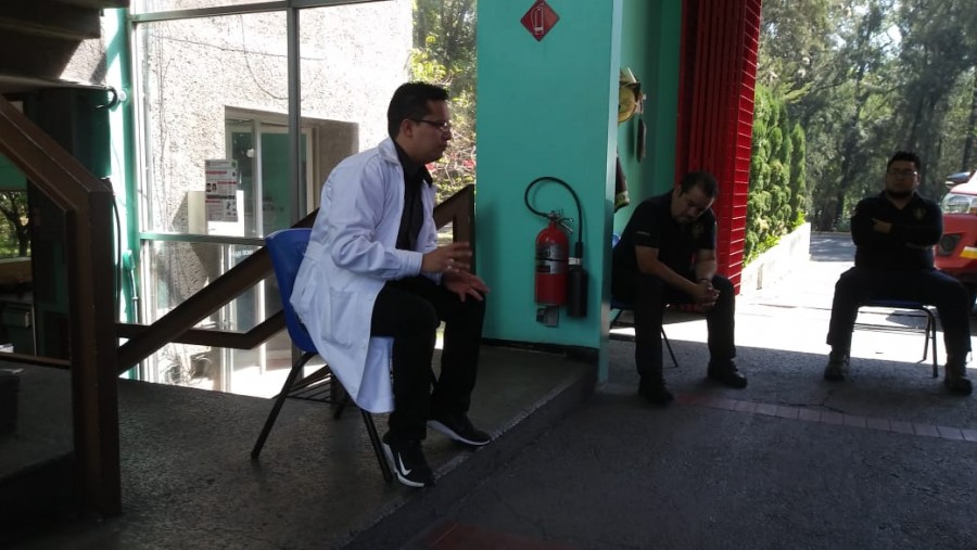 UNAM, capacitación y limpieza