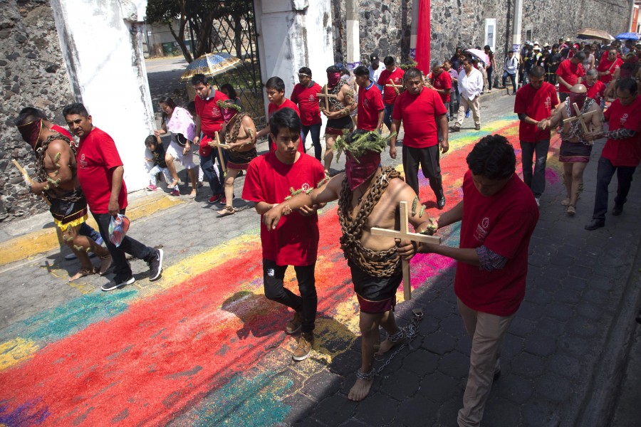 Viacrucis en México