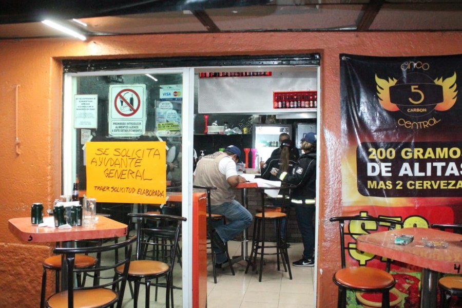 Suspende INVEA actividades en cinco establecimientos mercantiles de la Benito Juárez