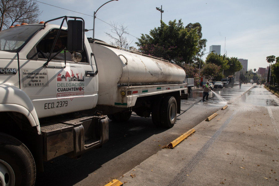 Retiran romería en la Alcaldía Cuauhtémoc