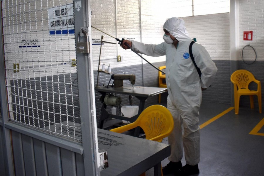 Sanitización Centros Penitenciarios