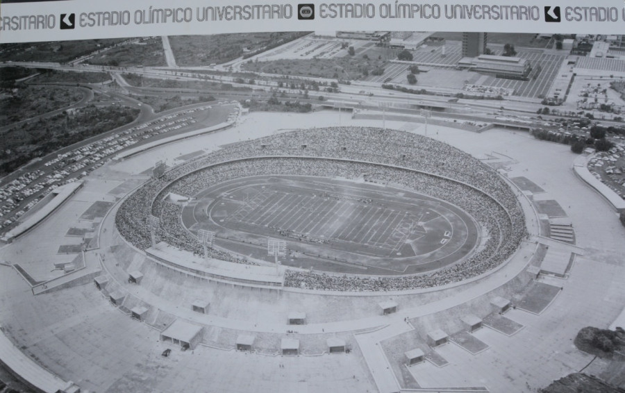 Arquitectura mexicana plasmada en la exposición ?Instalaciones Olímpicas México 68?