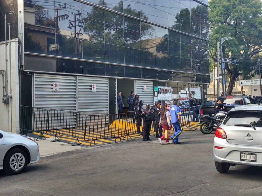 Blindan la CEAV por amenaza de toma del edificio