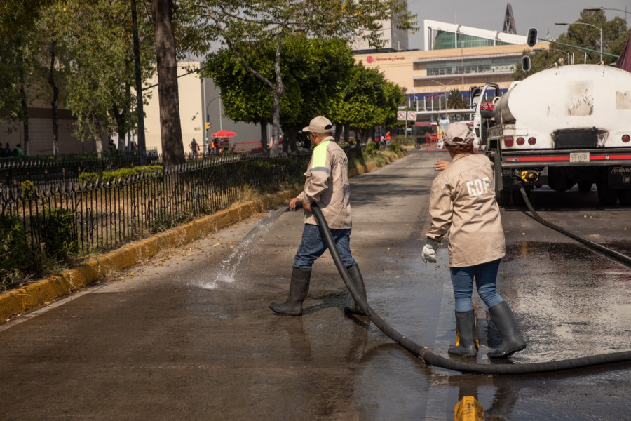Retiran romería en la Alcaldía Cuauhtémoc