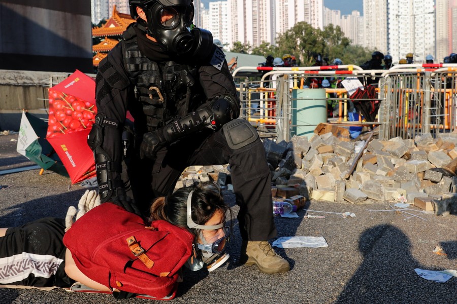 Protestas en Hong Kong