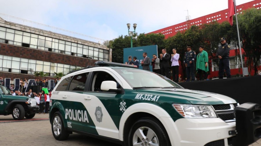 Cuajimalpa recibe 145 patrullas para mejora de seguridad