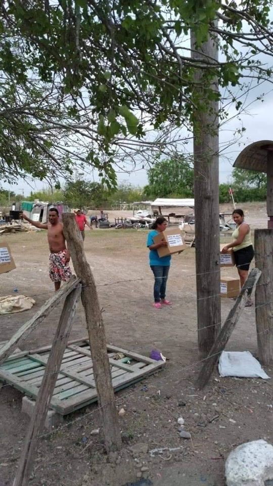 Cártel del Golfo reparte despensas como apoyo ante Covid-19