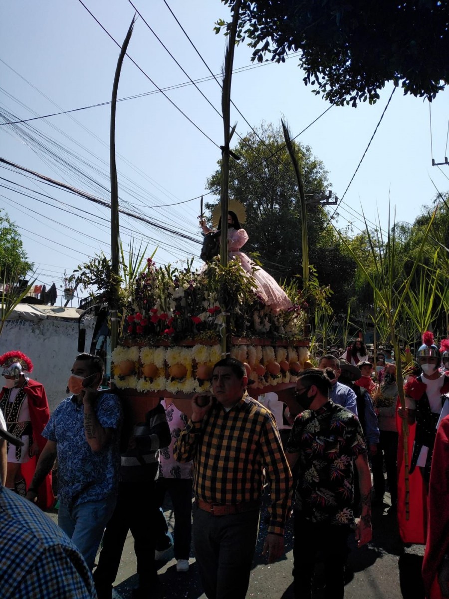 Inician festividades de Semana Santa en Cuajimalpa