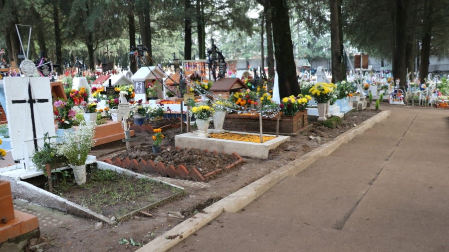 Rehabilitación de panteón El Calvario en Cuajimalpa