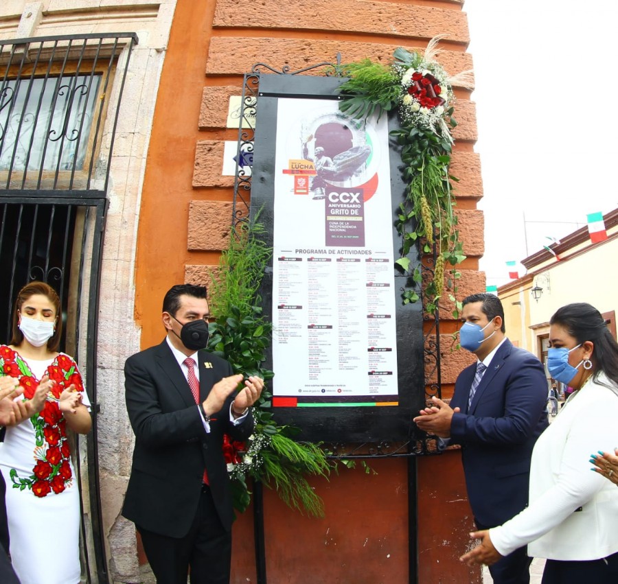 Guanajuato inicia festejos del 210 Aniversario de la Independencia